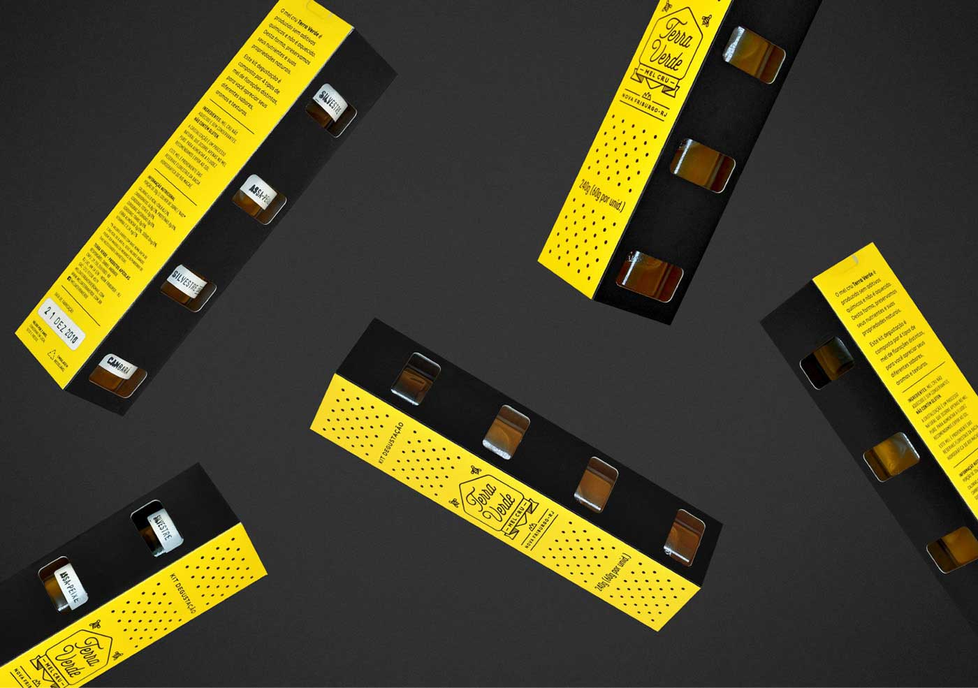 蜂蜜創(chuàng)意包裝設計試劑盒