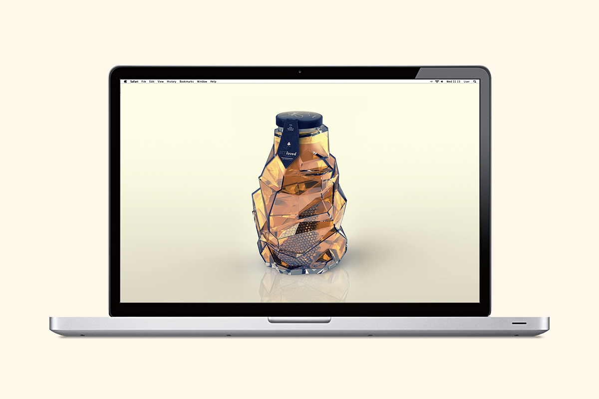 BEEloved honey蜂蜜創(chuàng)意包裝設(shè)計(jì)電腦運(yùn)用1