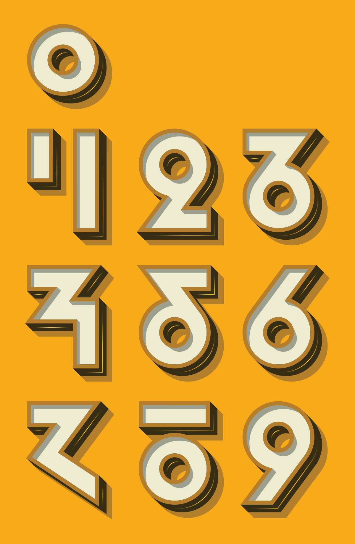 Education through design蜂蜜手繪包裝設(shè)計抽象數(shù)字