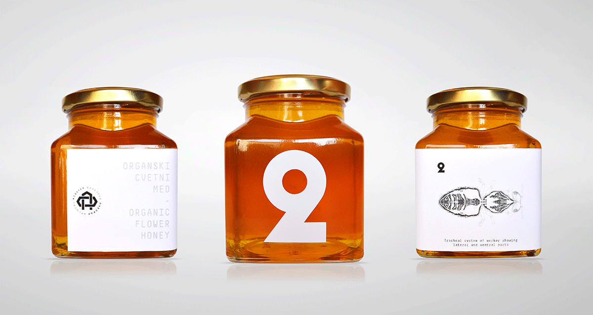 Education through design蜂蜜手繪包裝設(shè)計展示3