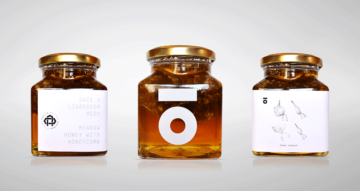 Education through design蜂蜜手繪包裝設(shè)計展示8