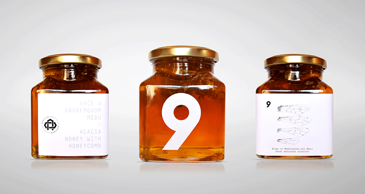 Education through design蜂蜜手繪包裝設(shè)計展示9