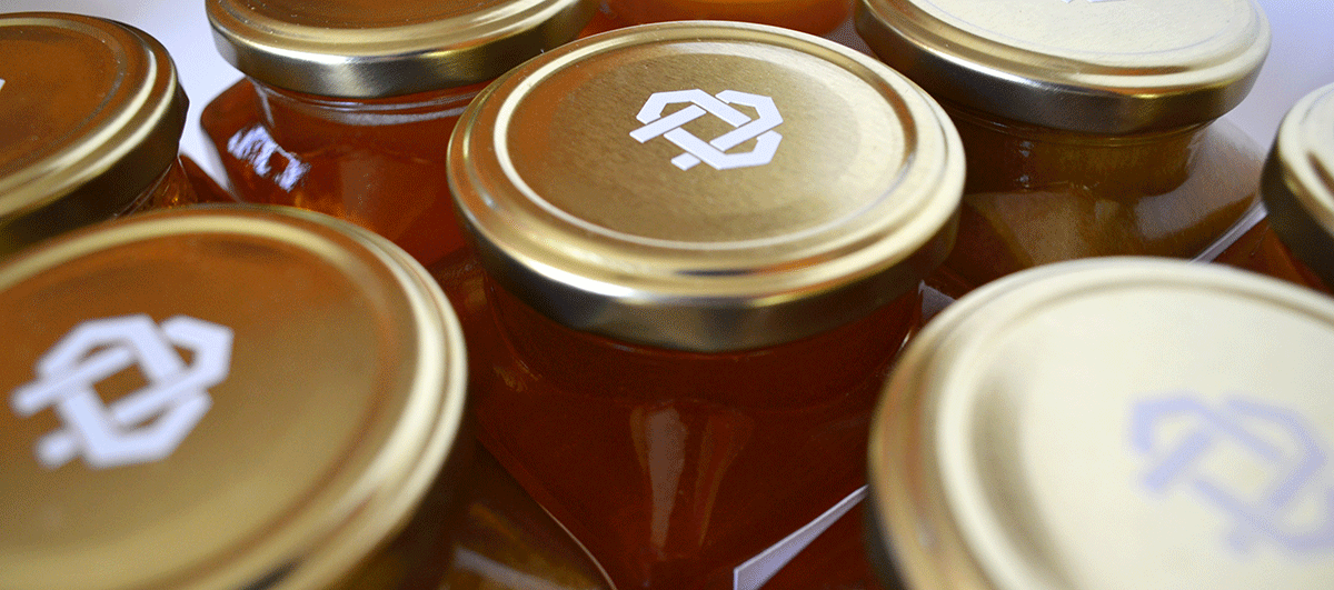 Education through design蜂蜜標(biāo)志運(yùn)用