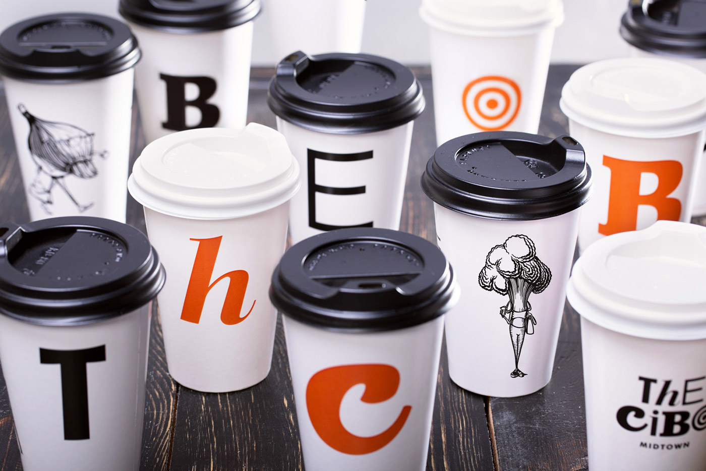 The Cibo品牌飲品創(chuàng)意包裝