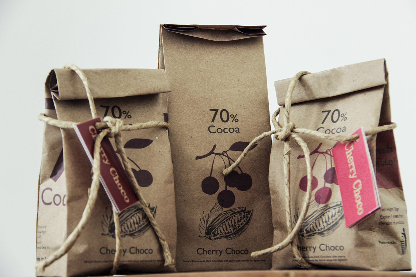 櫻桃巧克力創(chuàng)意包裝設計展示1