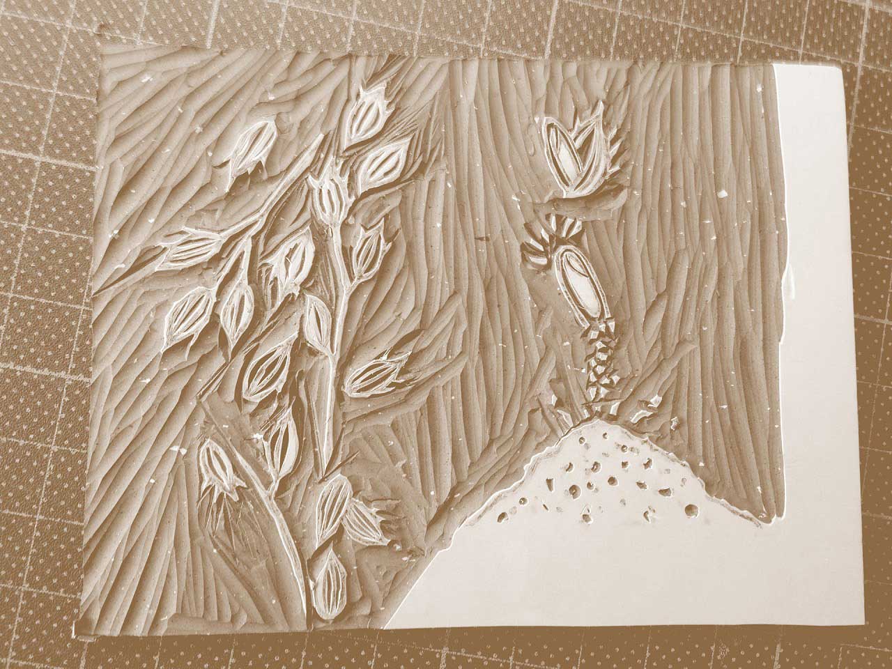 農(nóng)產(chǎn)品包裝設(shè)計(jì)元素雕刻過程