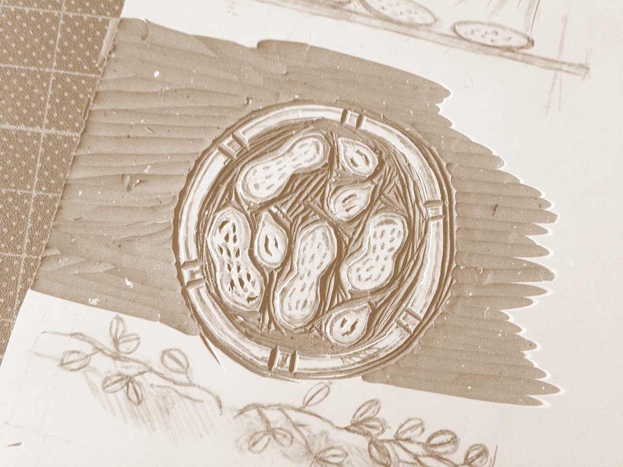 農(nóng)產(chǎn)品包裝設(shè)計(jì)元素雕刻過程