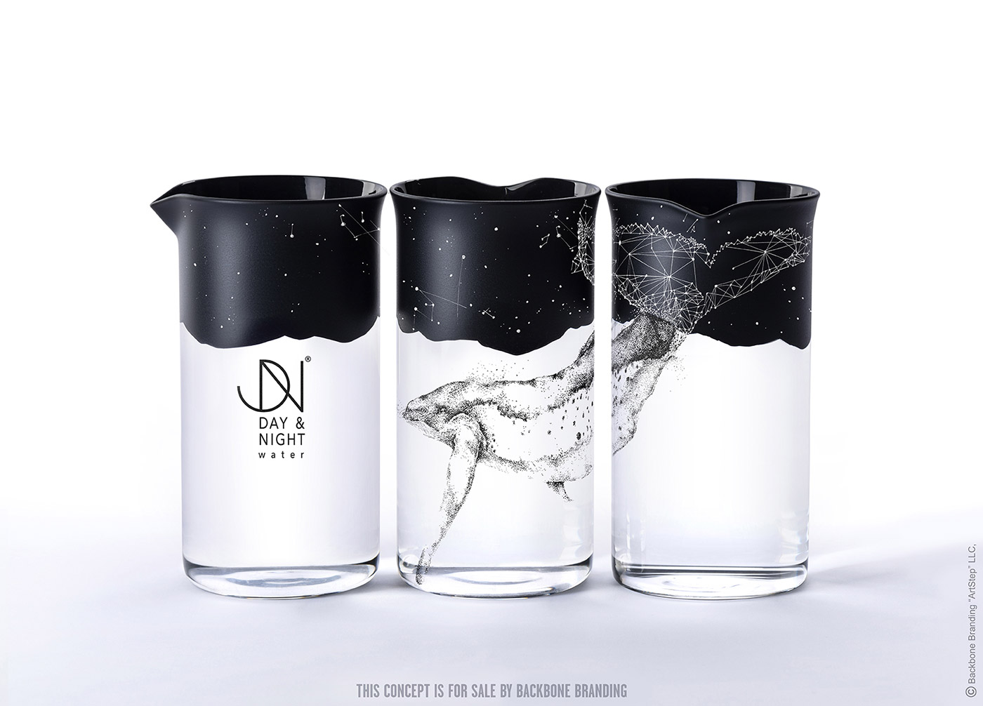 杯子系列包裝展示