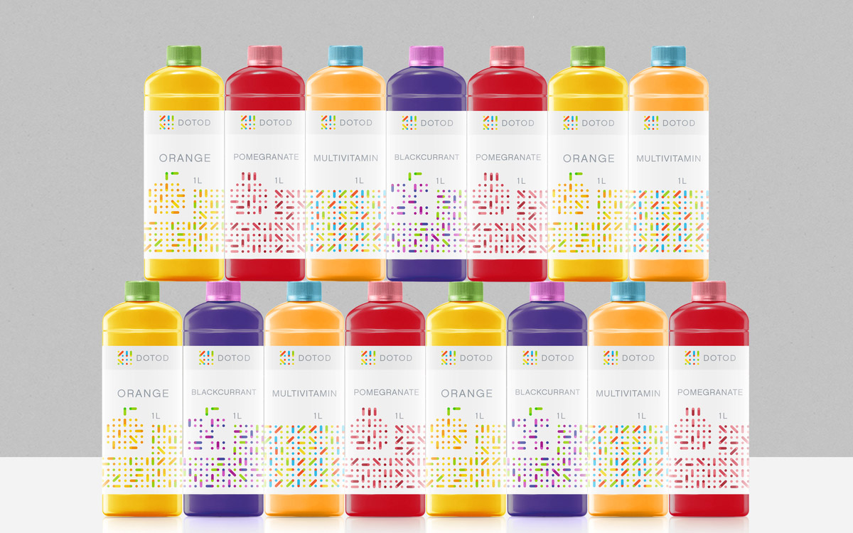 果汁包裝設(shè)計展示