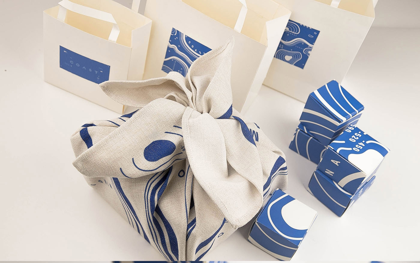 海藻油皂包裝布