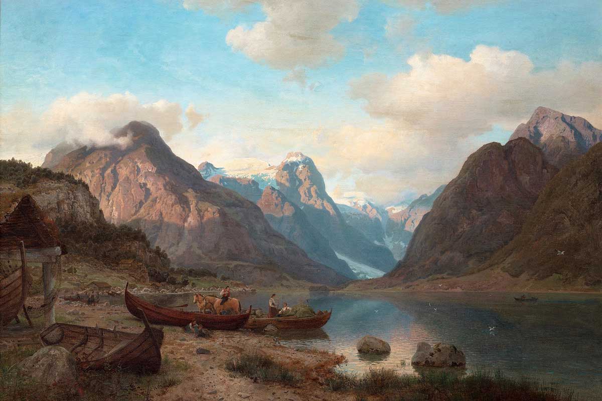 挪威西海岸索格尼峽灣