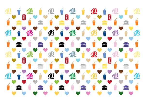 漢堡包裝創(chuàng)意圖表