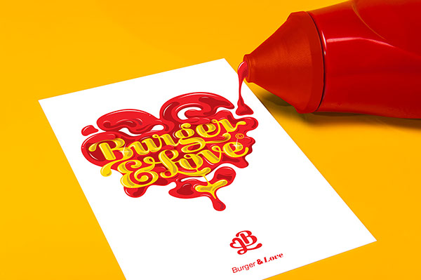 漢堡包裝涂鴉圖案