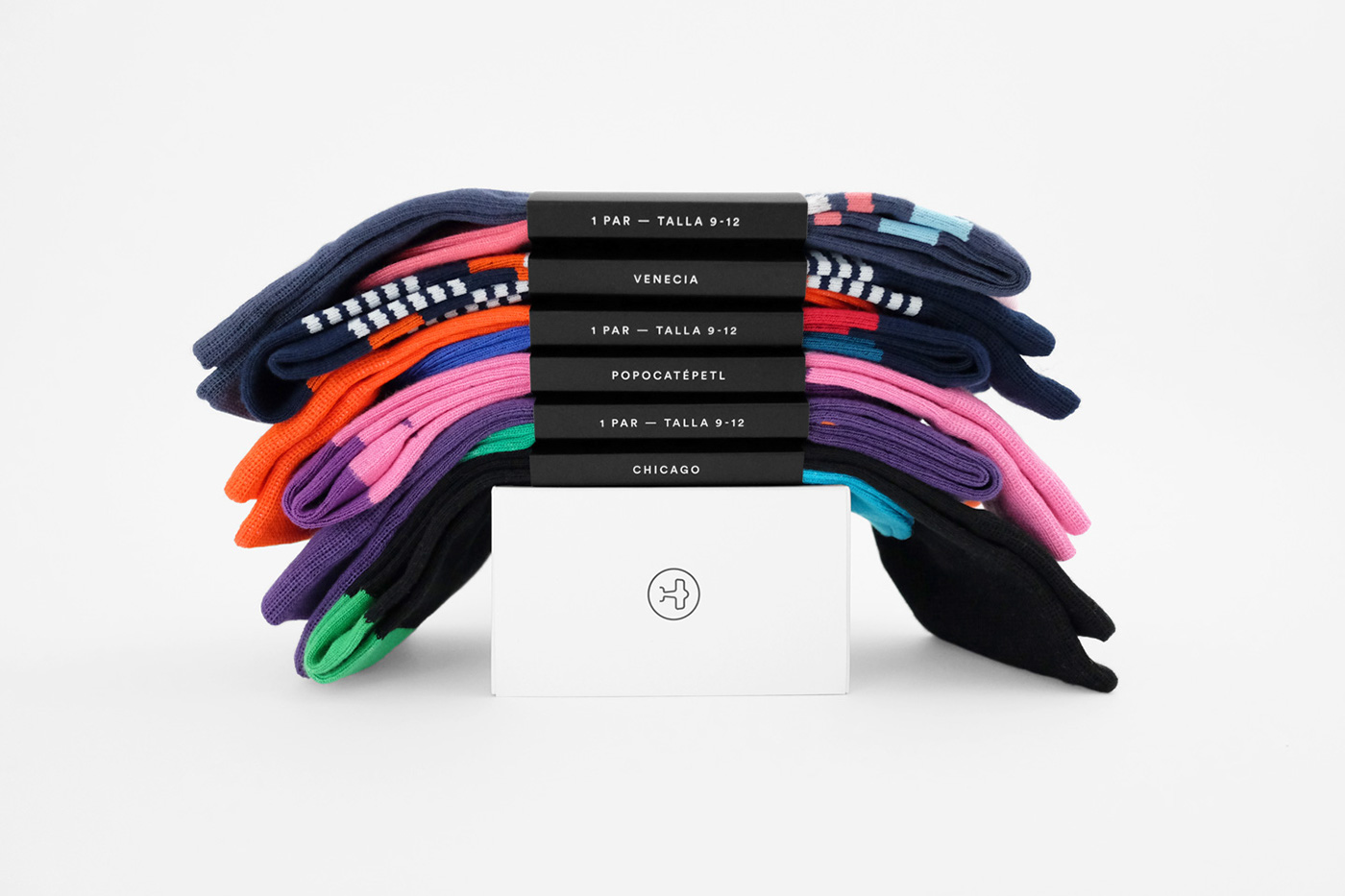 襪子簡約包裝設計