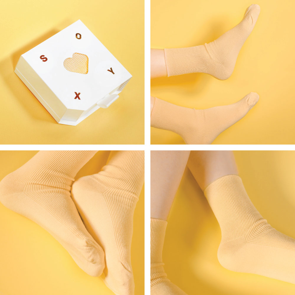 韓國襪子創(chuàng)意包裝展示