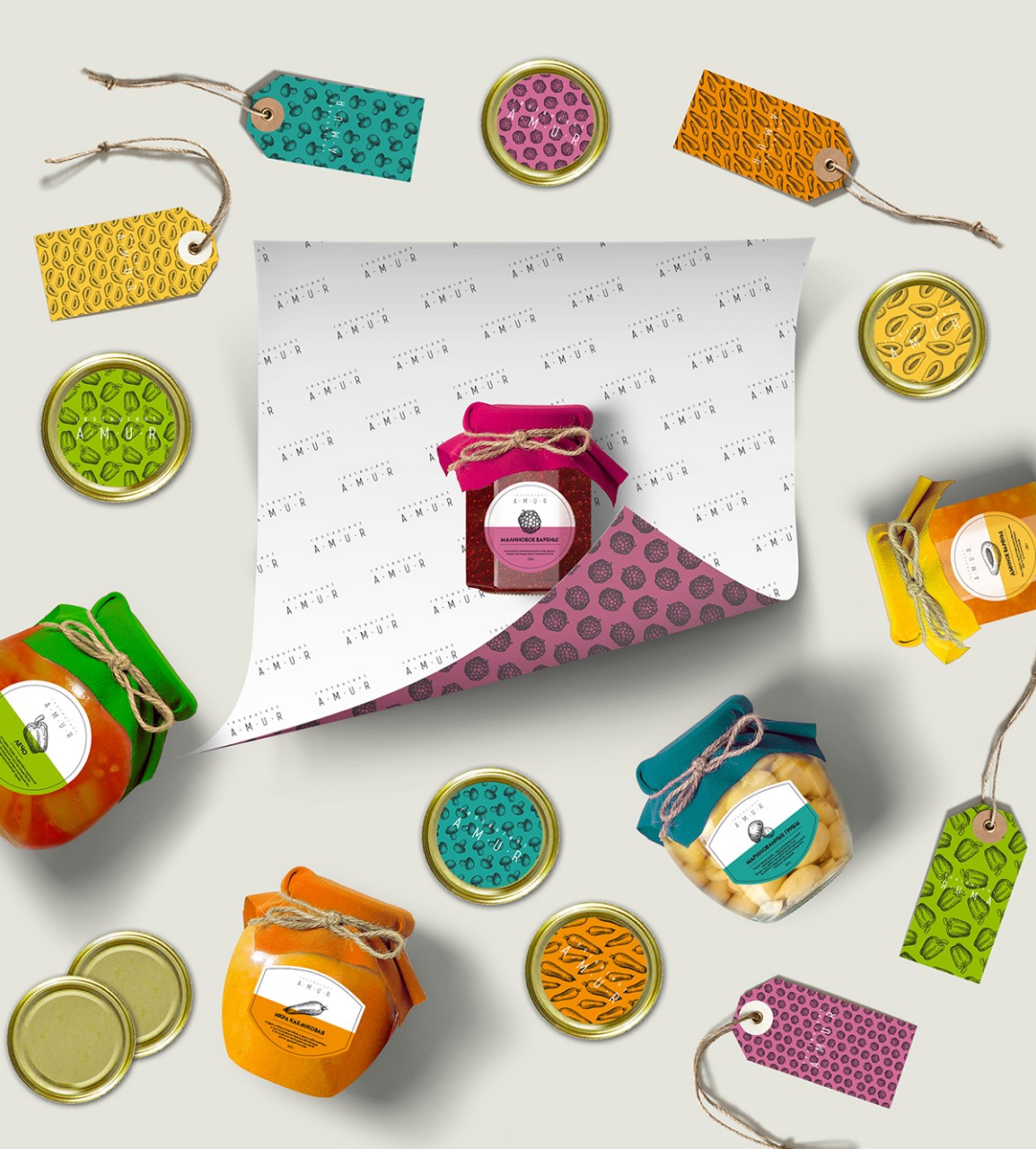 罐裝食品插畫(huà)包裝設(shè)計(jì)