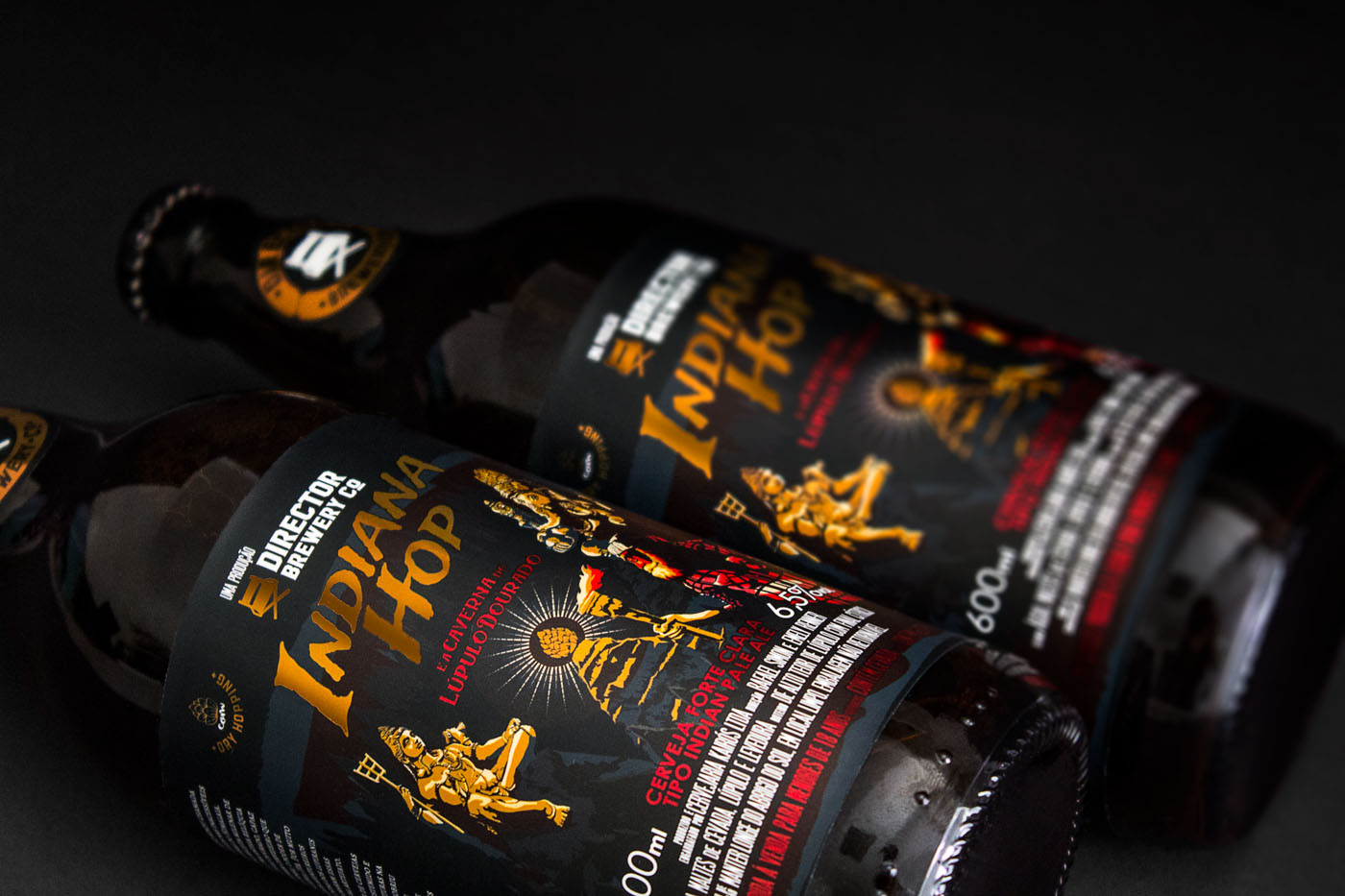 巴西啤酒插畫(huà)包裝設(shè)計(jì)