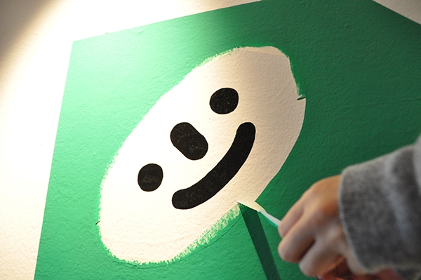 七巧板卡通墻繪