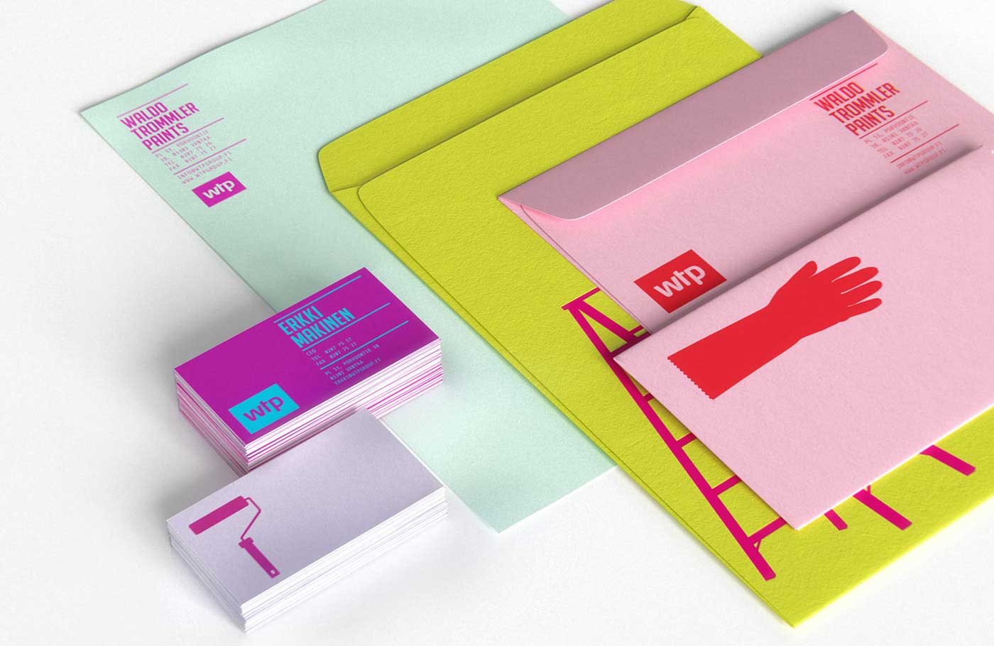 芬蘭油漆品牌辦公用品設(shè)計(jì)