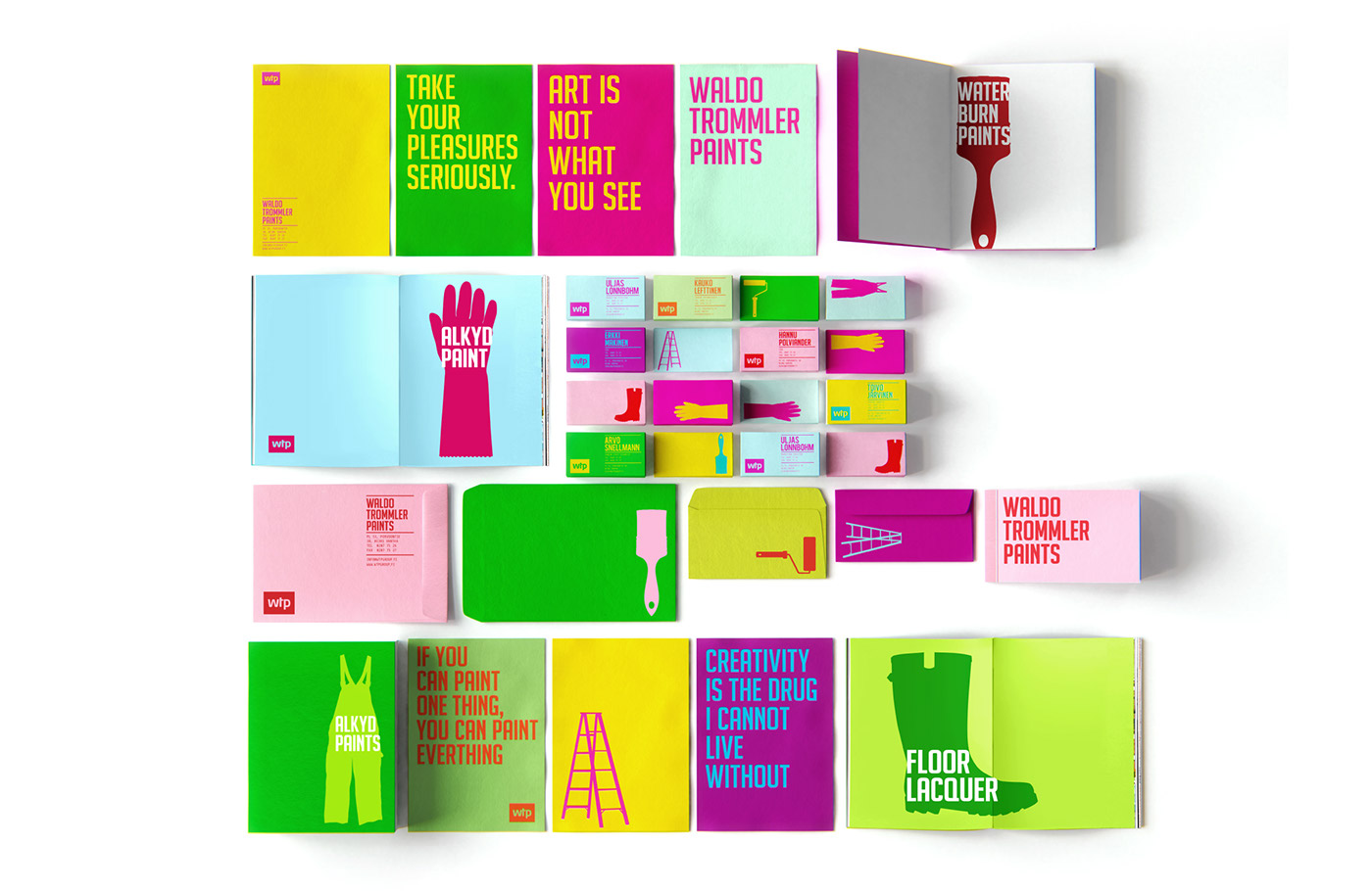 芬蘭油漆品牌辦公用品設(shè)計(jì)