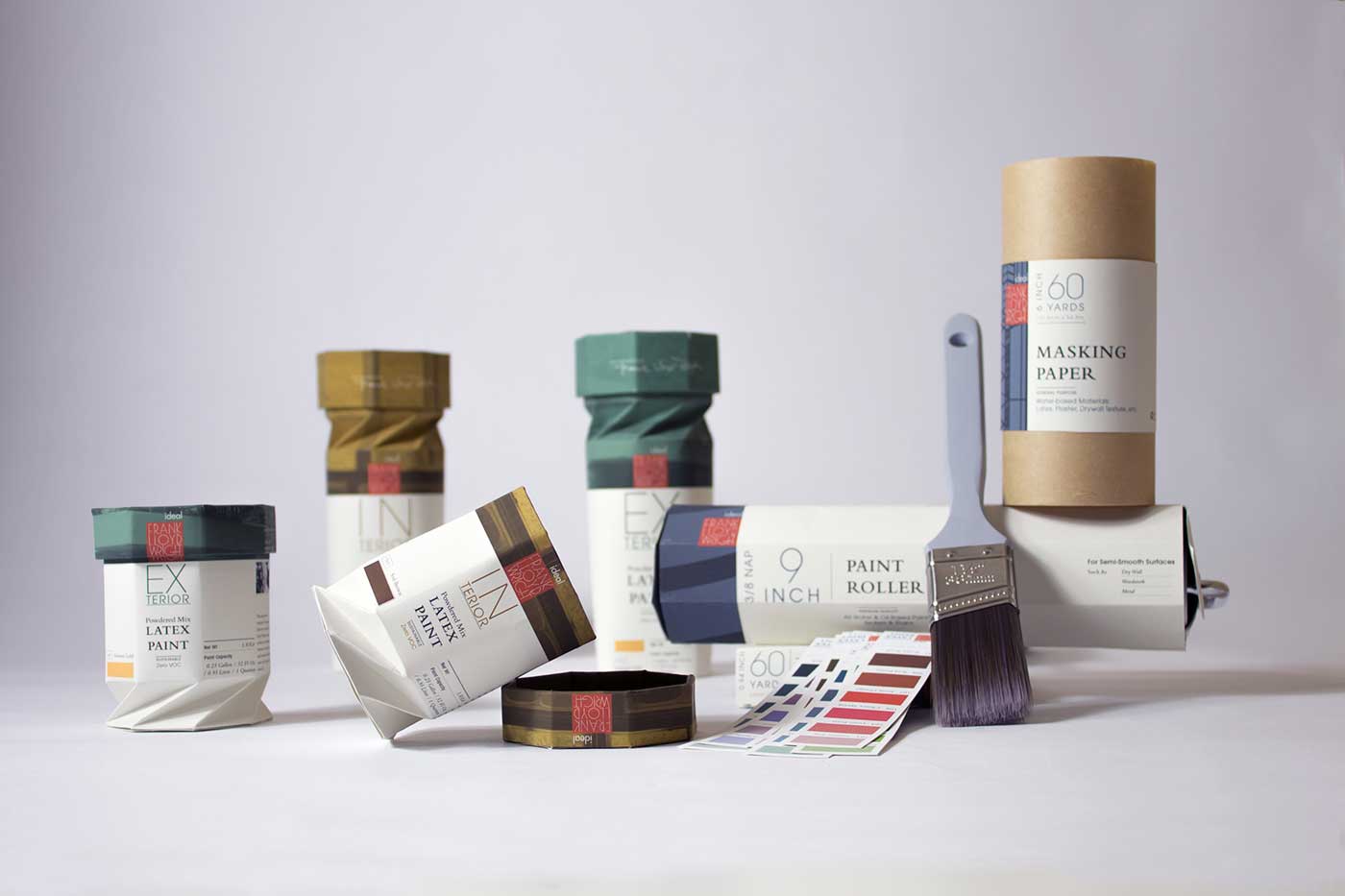 混合粉末涂料創(chuàng)意包裝設(shè)計