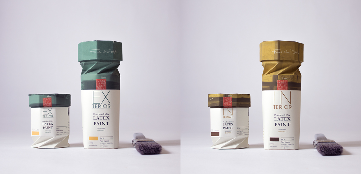 混合粉末涂料創(chuàng)意包裝設(shè)計