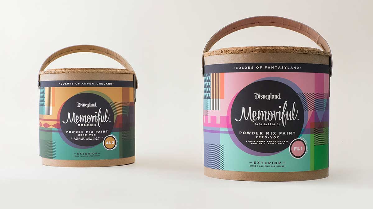 迪士尼主題涂料創(chuàng)意包裝設(shè)計