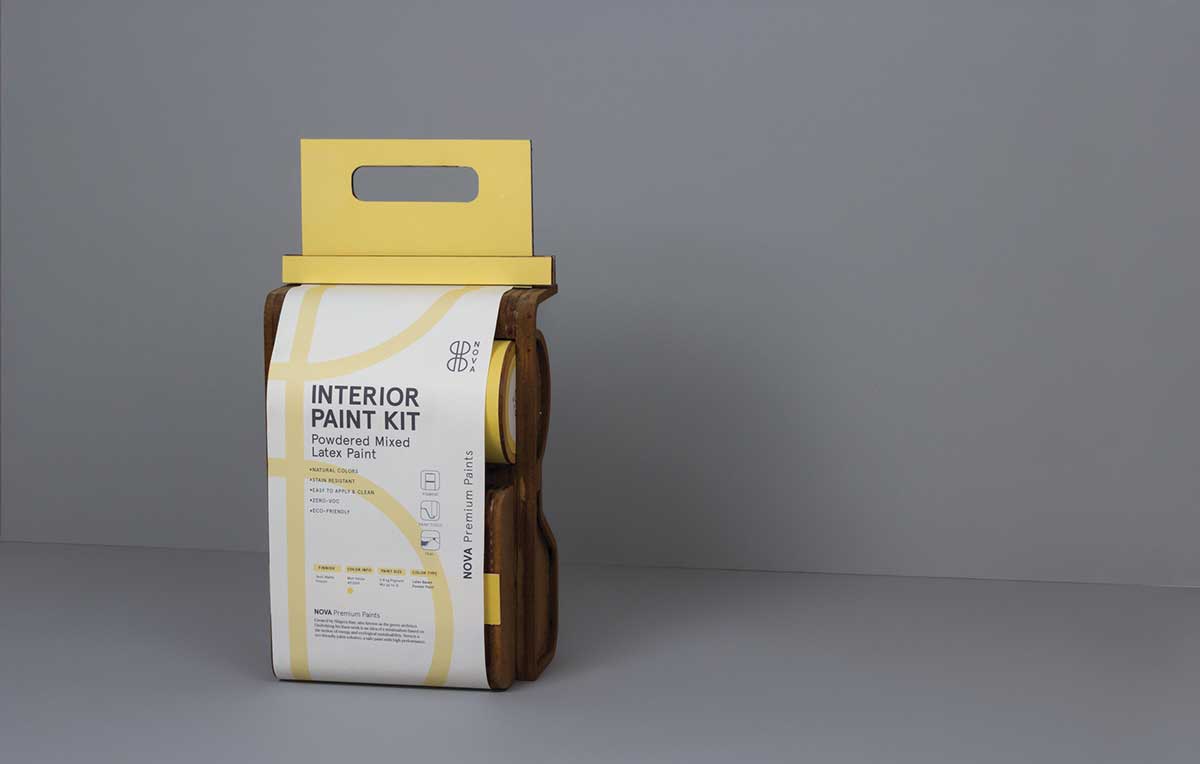 粉末涂料創(chuàng)意包裝設(shè)計(jì)