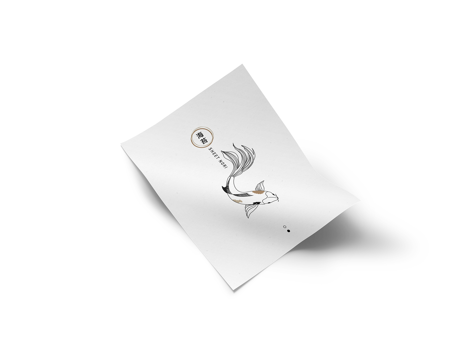 海產(chǎn)品插畫卡片