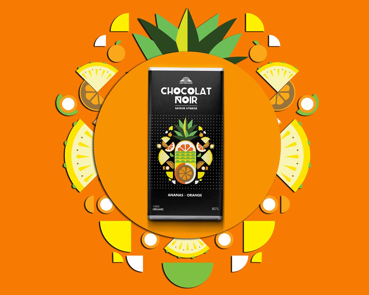 水果味黑巧克力包裝設(shè)計
