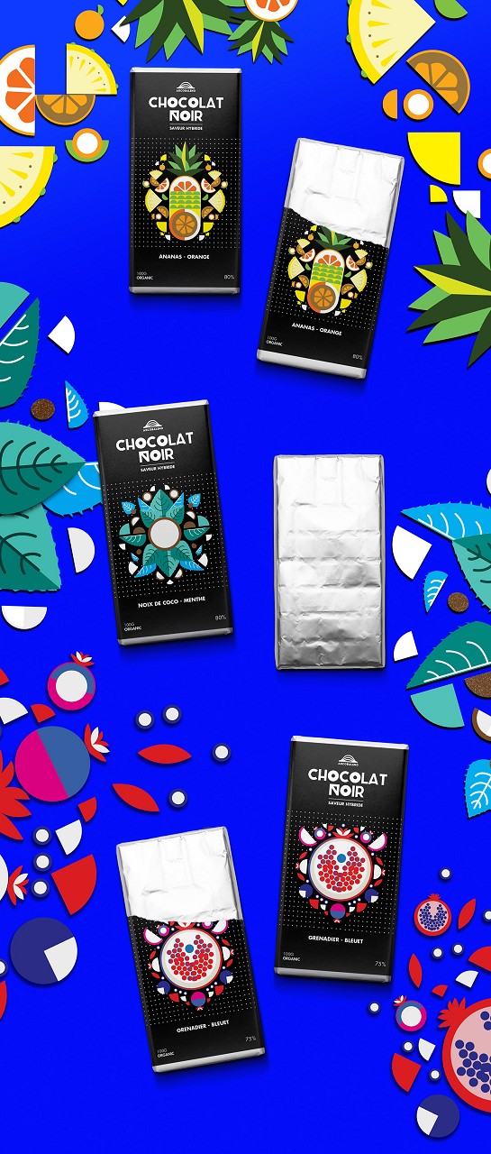 水果味黑巧克力包裝設(shè)計