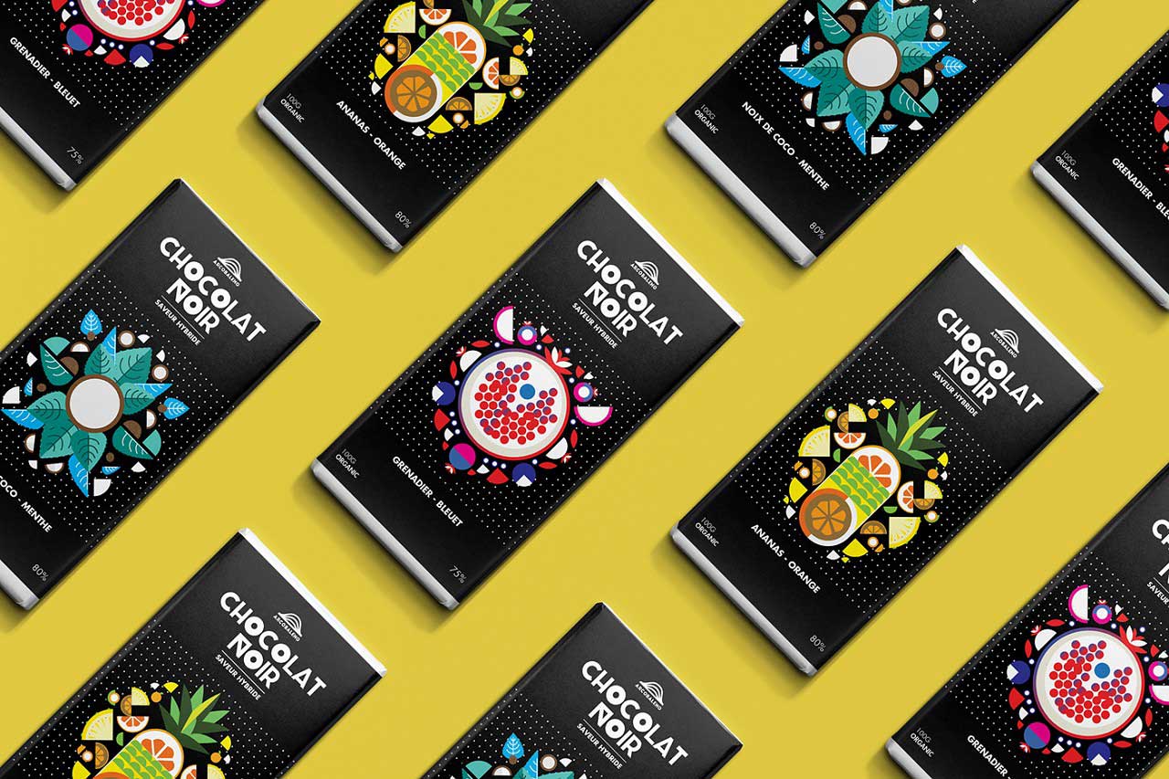 水果味黑巧克力包裝設(shè)計