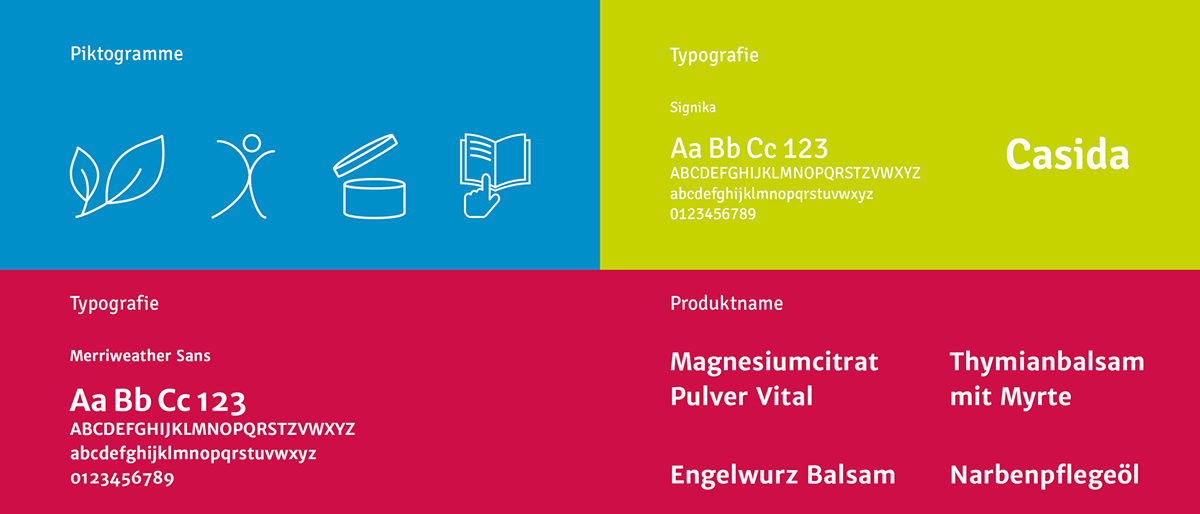藥品包裝設(shè)計標準字、標準色