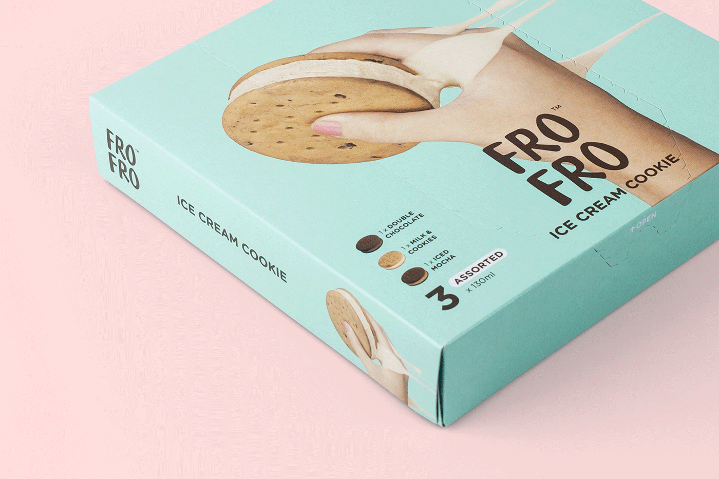 冰淇淋餅干包裝設(shè)計(jì)
