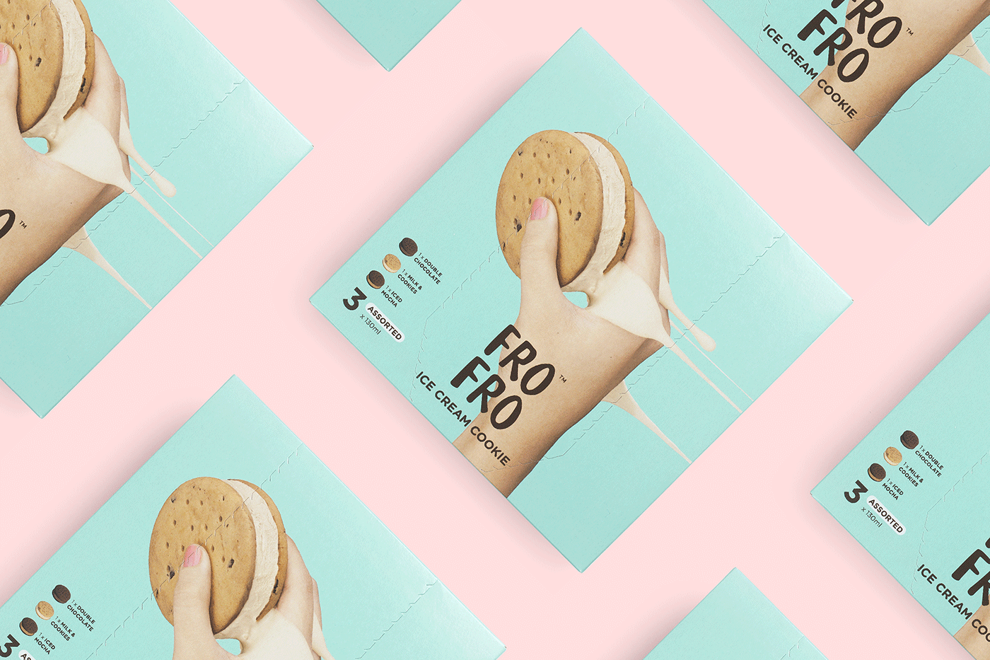 冰淇淋餅干包裝設(shè)計(jì)