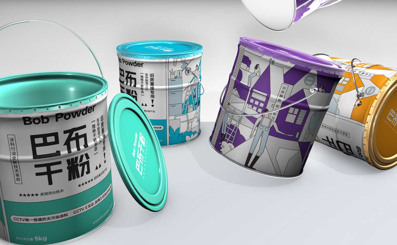 干粉涂料高端款-全色組合-厚啟包裝設(shè)計(jì)