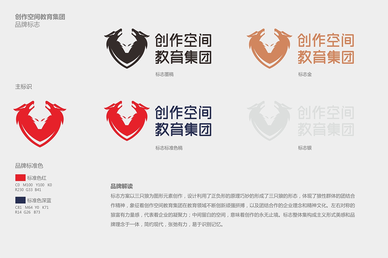 創(chuàng)作空間美術(shù)培訓機構(gòu)logo釋義-厚啟包裝設(shè)計