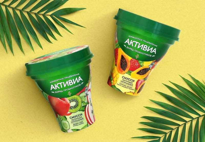 系列生物酸奶包裝設計