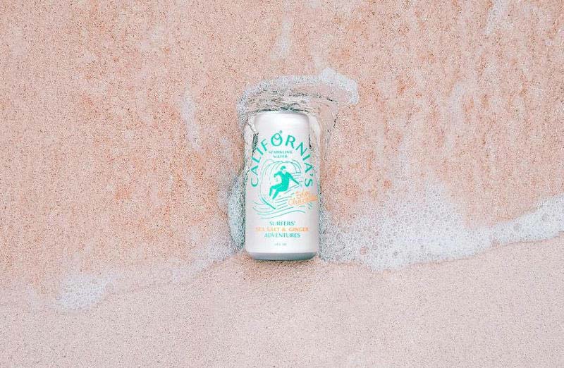 系列灌裝自然風味蘇打水包裝設計