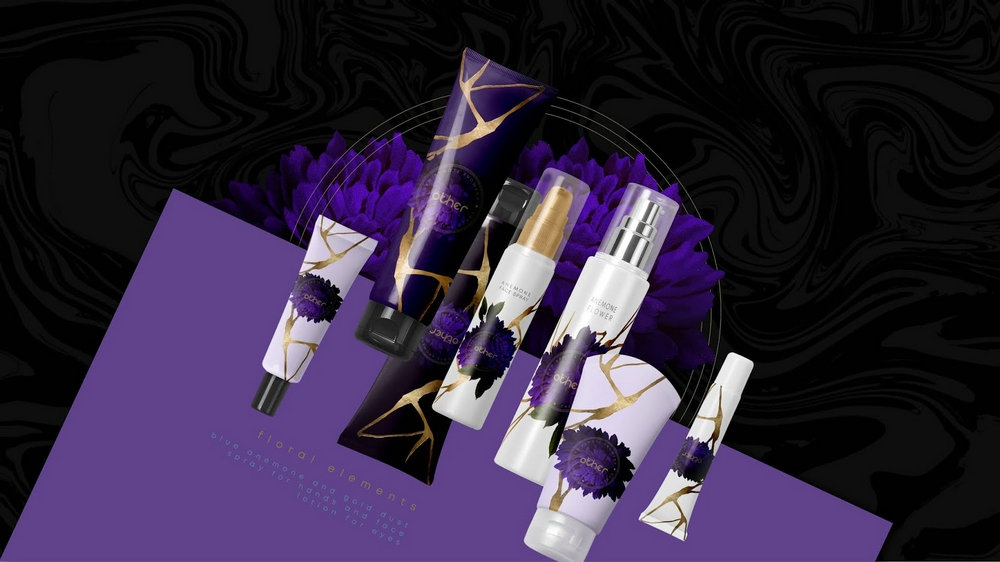 創(chuàng)意插畫化妝品包裝設(shè)計(jì)