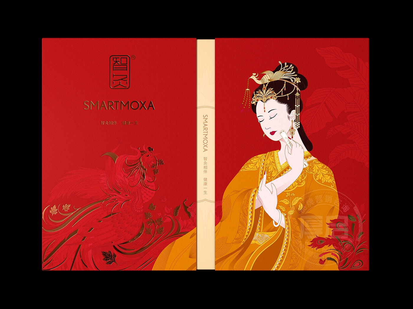 東方古風(fēng)藥妝禮盒套裝包裝設(shè)計(jì)-厚啟包裝設(shè)計(jì)